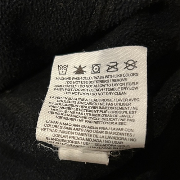 Nike Sporty Gorpcore Black and White Graphic Hoodie Men’s Large - Picture 6 of 6